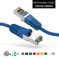 Bestlink Netware CAT5E Shielded (FTP) Ethernet Network Booted Cable- 1.5ft- Blue 100617BL